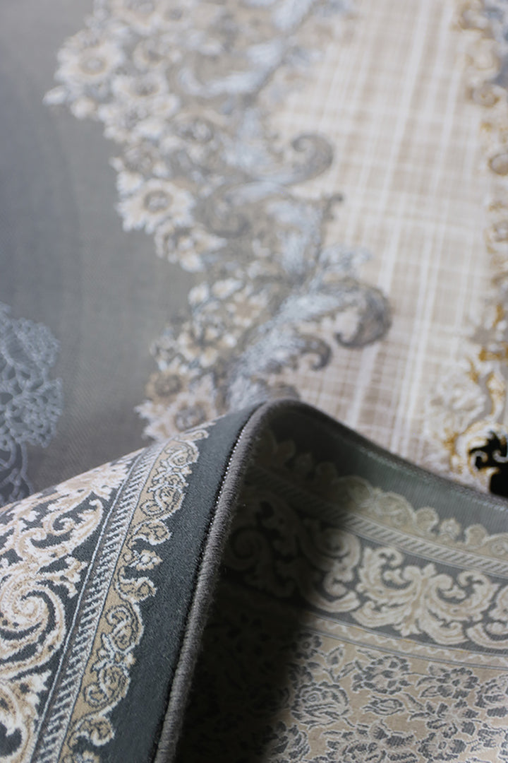 Premium Authentic Iranian Persian Rug 1200 Reeds - 6.6 x 9.8 FT - Elegant Luxury Carpet