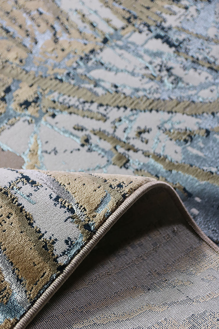 Turkish Modern <strong> Vk-Oasis</strong> Rug - Brown