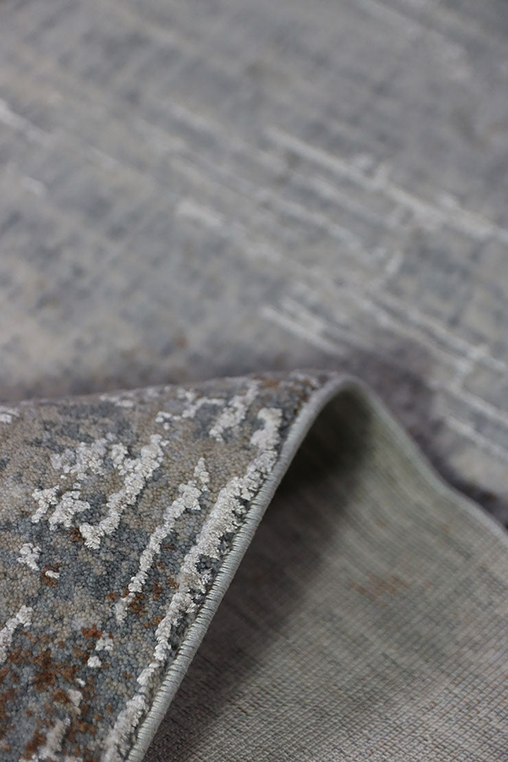 Turkish Modern Festival Viscos Rug - 3.9 x 5.9 FT - Sleek And Minimalist For Chic Interiors