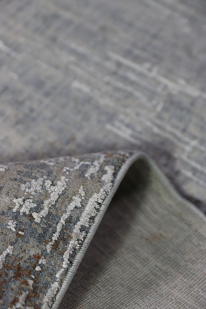 Turkish Modern Festival Viscos Rug - 3.9 x 5.9 FT - Sleek And Minimalist For Chic Interiors