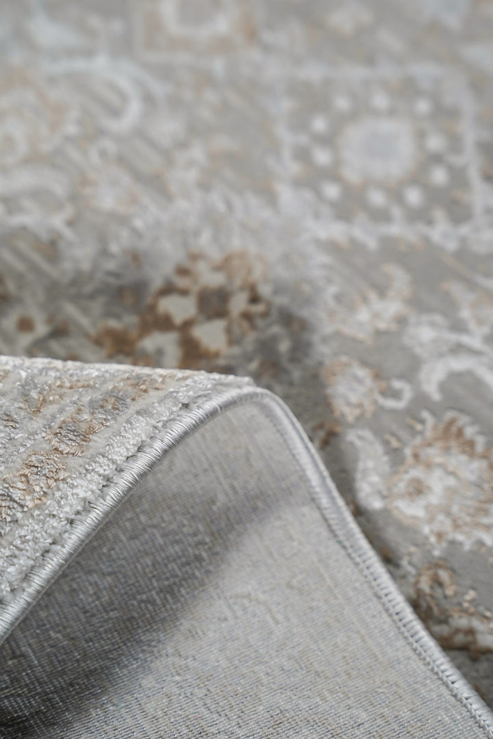 Turkish Modern Amber Rug - Cream