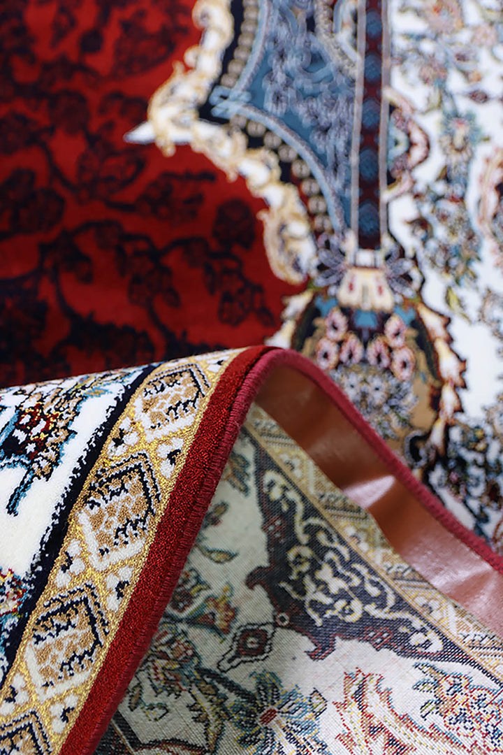 Irani Farsh E Firozeh-P Rug - 5.9 x 8.9 FT - Superior Comfort, Modern Style Accent Rugs 2