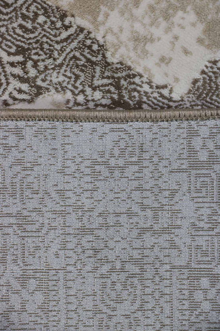 Turkish Modern Festival - 3.9 x 5.9 FT - Beige - Superior Comfort, Modern Style Accent Rugs