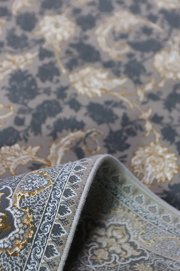 Premium Authentic Iranian Persian Rug 1200 Reeds - 6.6 x 9.8 FT - Elegant Luxury Carpet