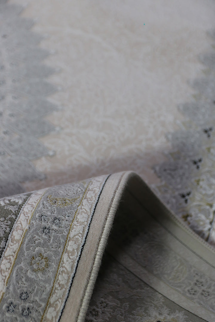 Premium Authentic Iranian Persian Rug 1200 Reeds - 6.6 x 9.8 FT - Elegant Luxury Carpet