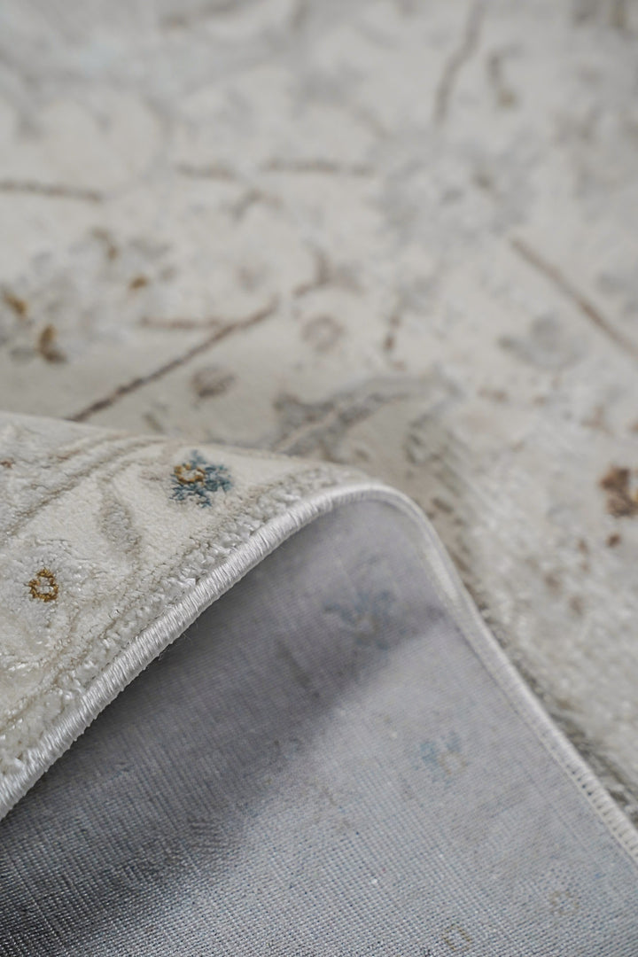 Turkish Modern Amber Rug - Cream