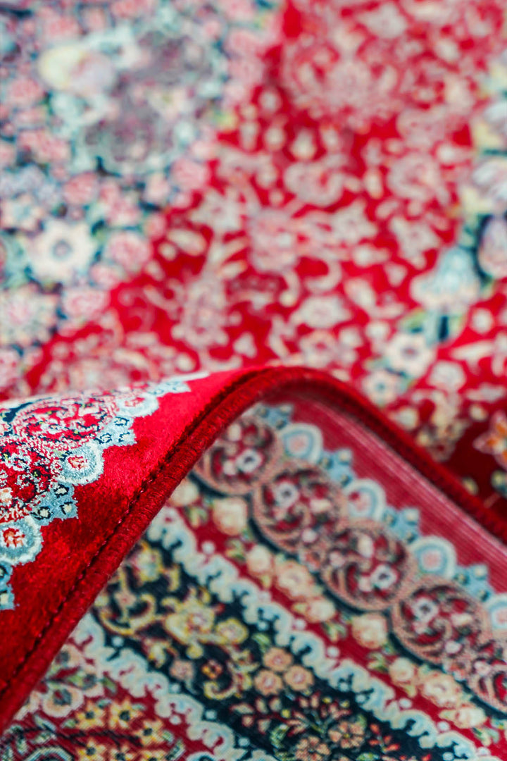 Premium Authentic Persian Rug 1200 Reeds - Red