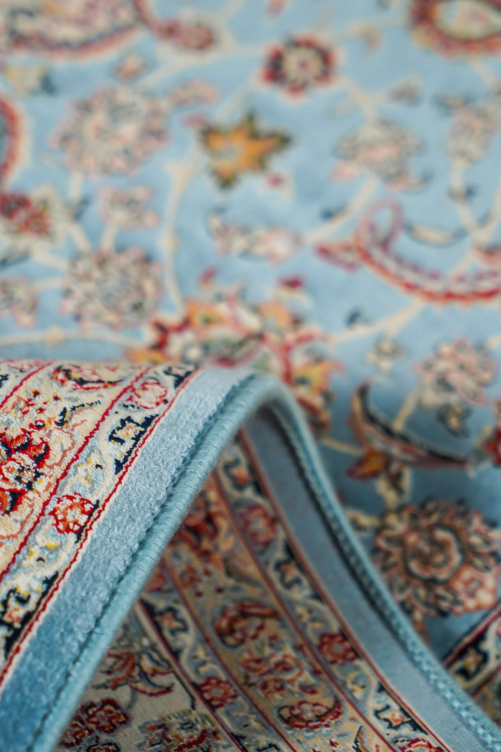 Premium Authentic Persian Rug 1200 Reeds - Blue