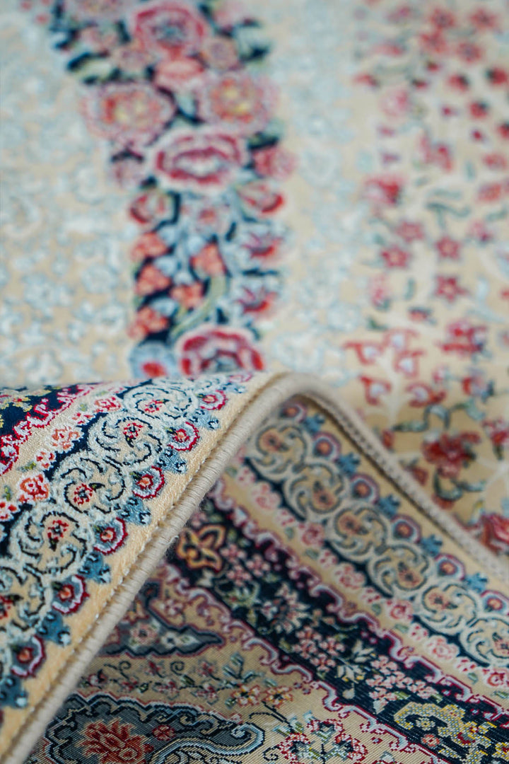 Premium Authentic Persian Rug 1200 Reeds - Beige