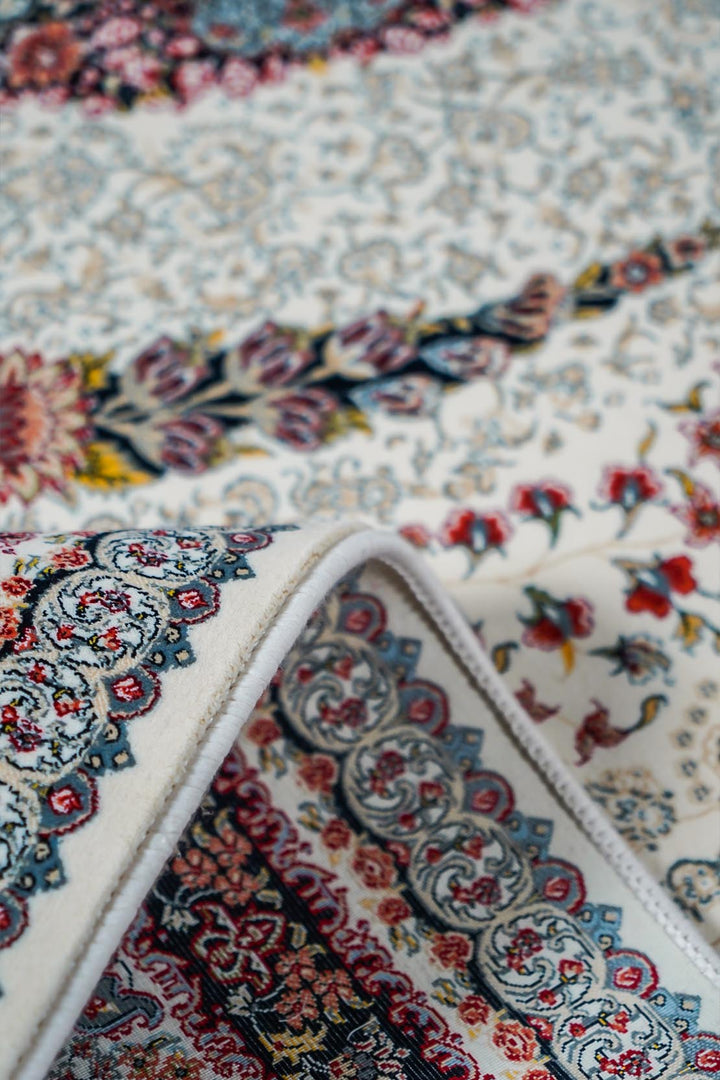 Premium Authentic Persian Rug 1200 Reeds - Blue