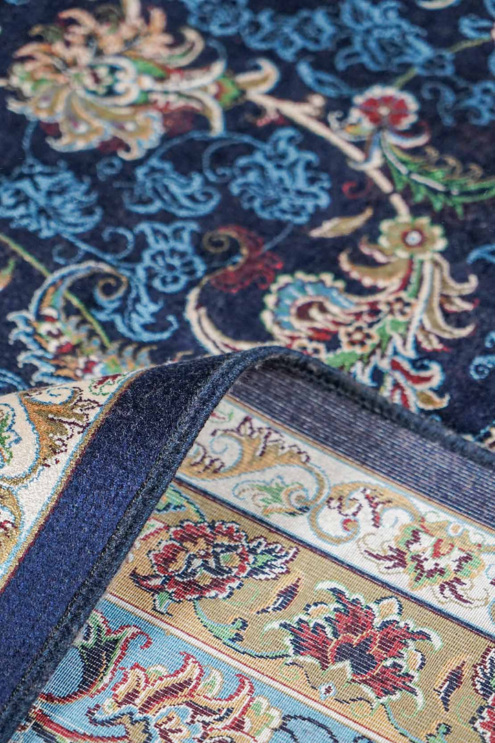 Premium Abrisham Persian Rug 1200 Reeds - Blue