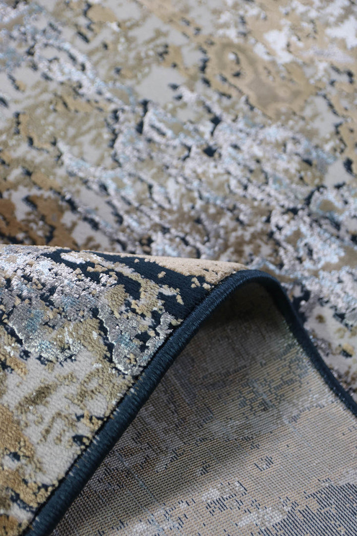 Turkish Modern <strong> Vk-Oasis</strong> Rug - Blue