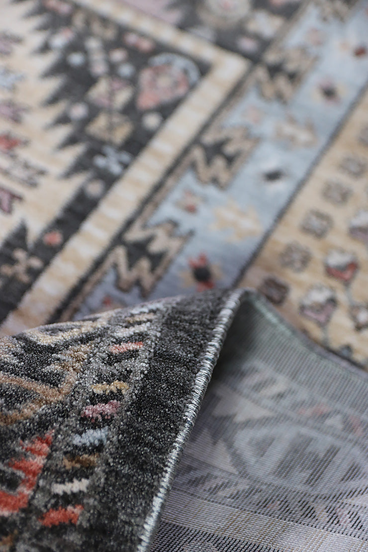 Premium Quality Turkish Antia Rug - 4.9 x 7.9 FT - Resilient Construction for Long-Lasting Use