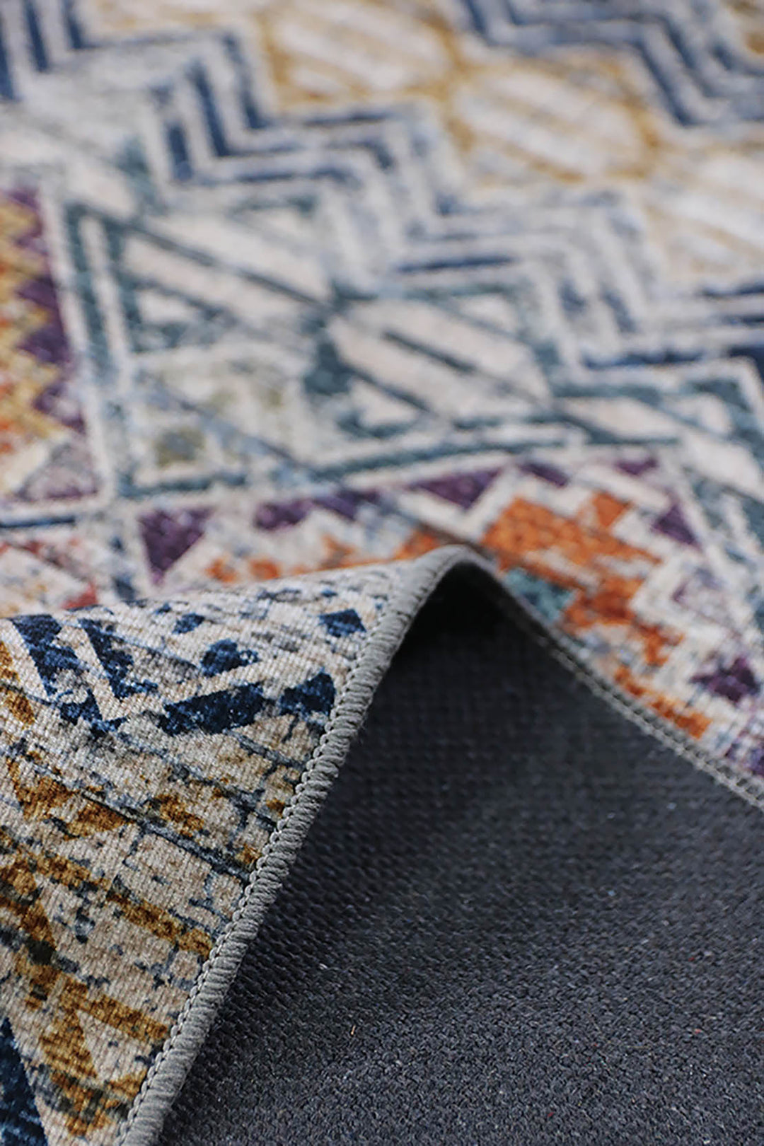 Printed Floor Rug - 4.5 × 6.8 FT