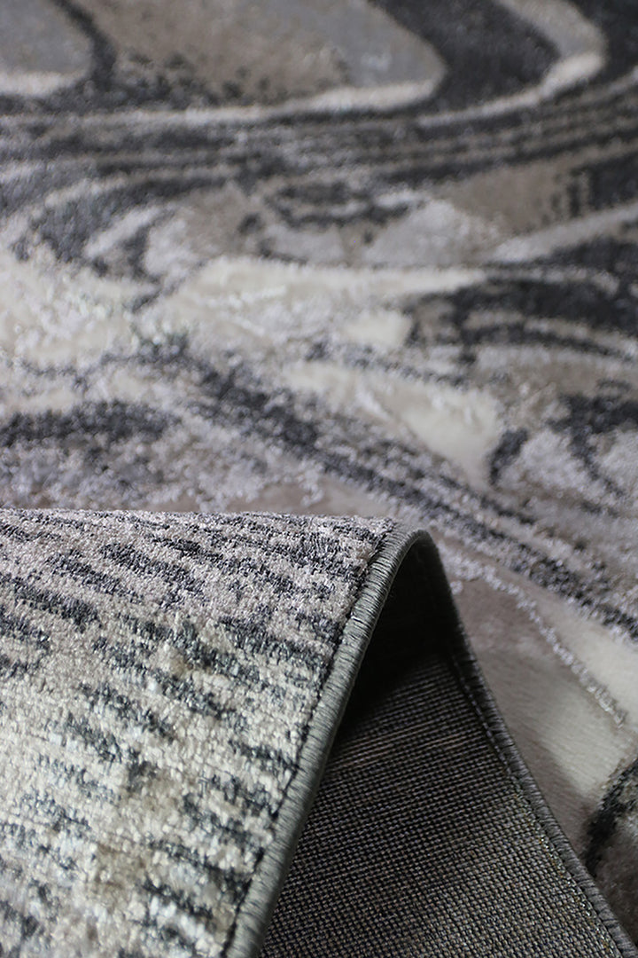 Turkish Matrix Rug - 6.6 x 9.5 FT - Contemporary Abstract Elegance with Premium Quality