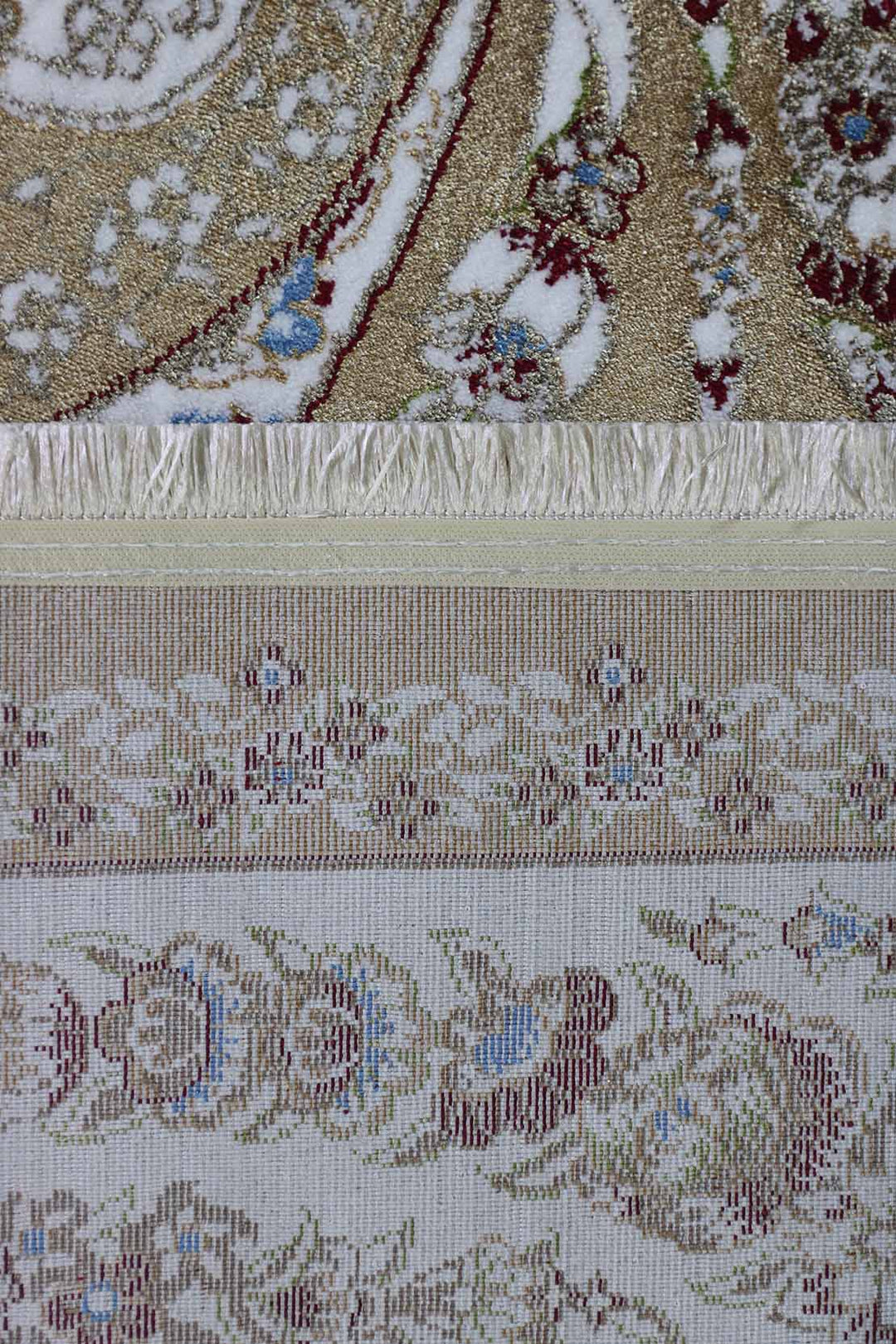 Turkish Modern  Festival Wd Rug  - 6.5 x 9.8 FT - Beige -  Luxurious Woven Masterpiece 50% Off!
