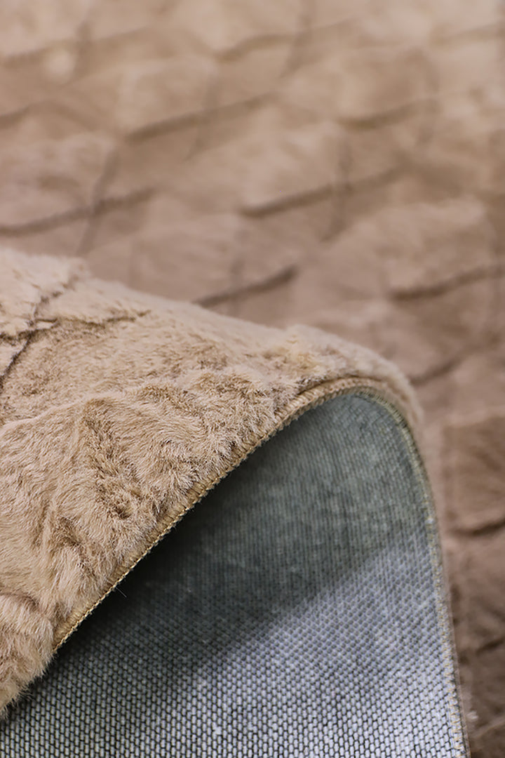 Turkish LAVENDER Rug - 3 x 4.9 FT - Fluffy and Durable Floor Rug
