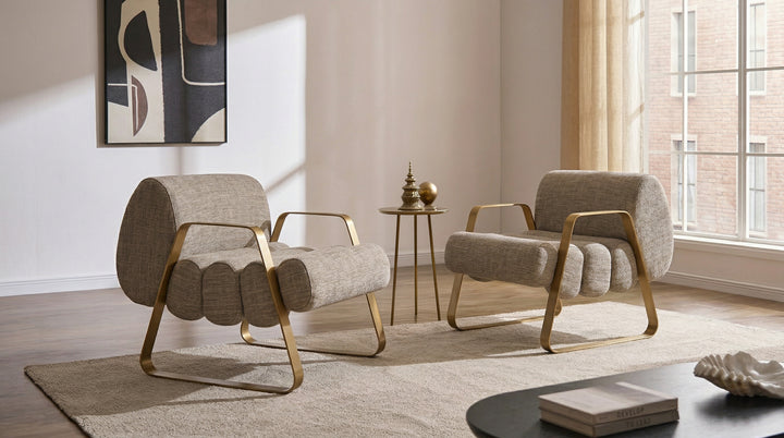 Soft Curves Accent Chair