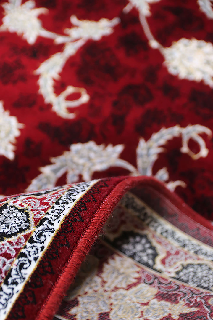 Premium Authentic Persian Rug 1200 Reeds - 4.9 x 7.4 FT - Elegant Luxury Carpet