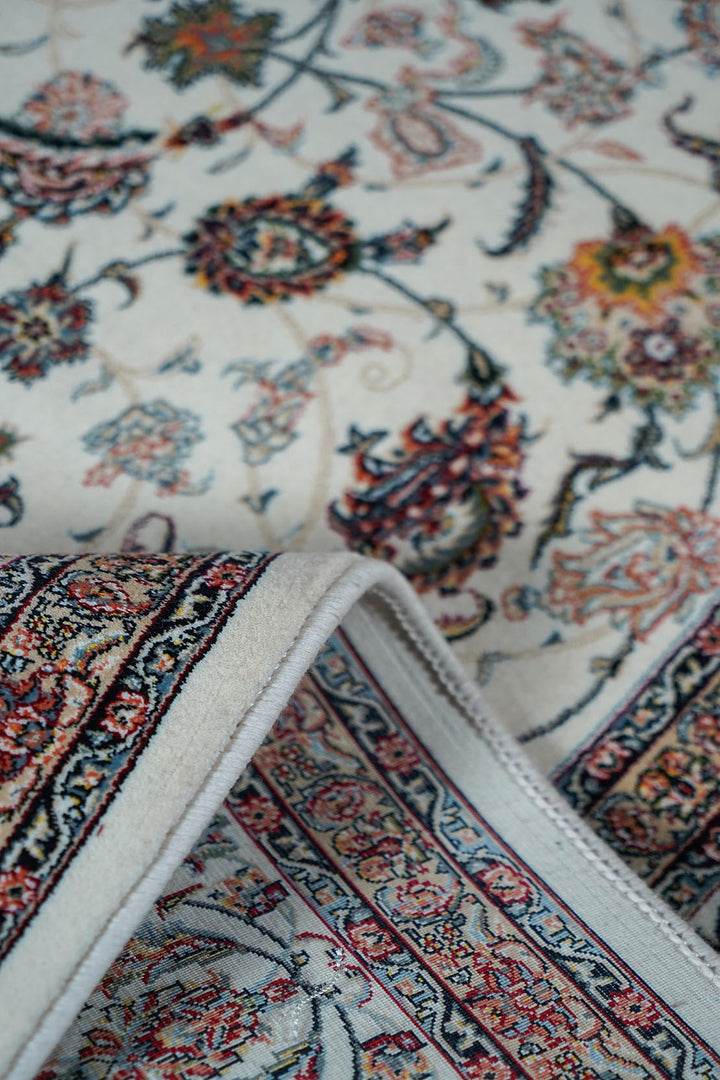 Premium Authentic Persian Rug 1200 Reeds - Cream