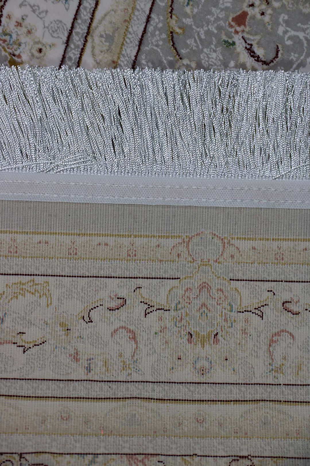Iranian Premium Quality Authentic 1200 Rug - 3.3 x 4.9 FT - Gray - Resilient Construction for Long-Lasting Use