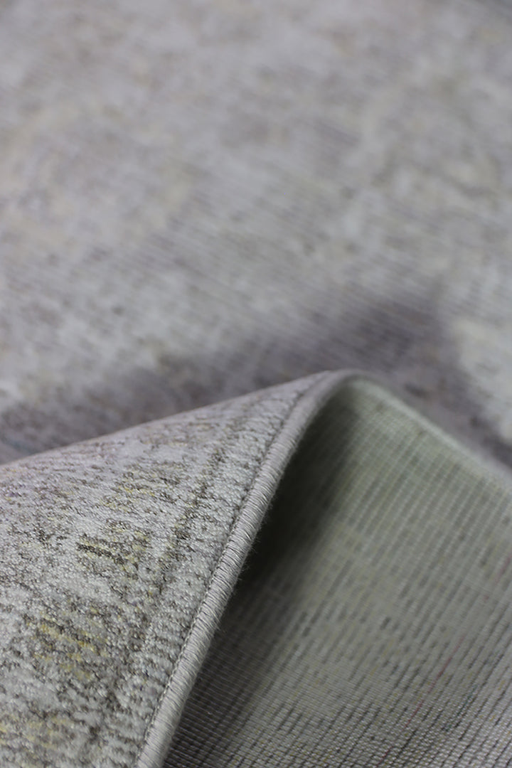 Turkish Modern Festival Viscos Rug - 3.9 x 5.9 FT - Sleek And Minimalist For Chic Interiors