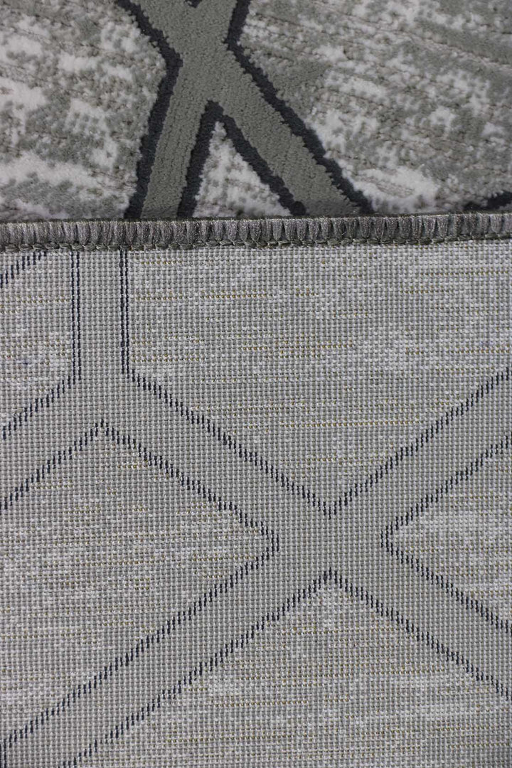 Turkish Modern Festival - 6.6 x 9.5 FT - Gray - Superior Comfort, Modern Style Accent Rugs
