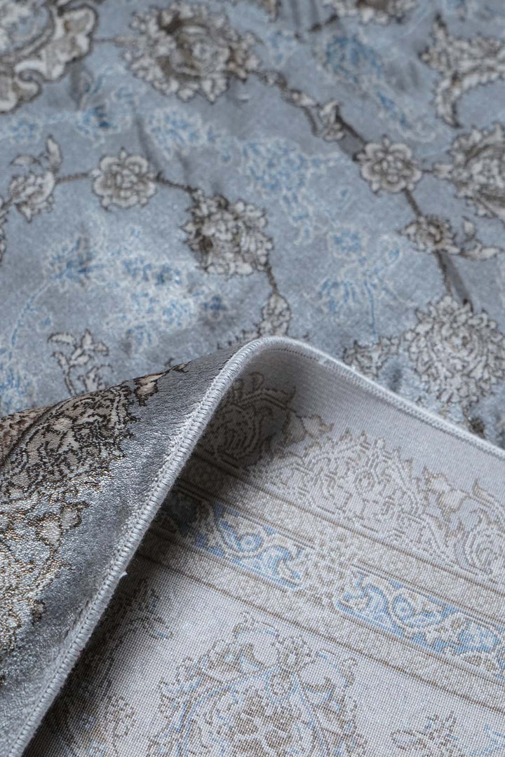 Turkish Premium <strong>Ottoman</strong> Rug - Gray