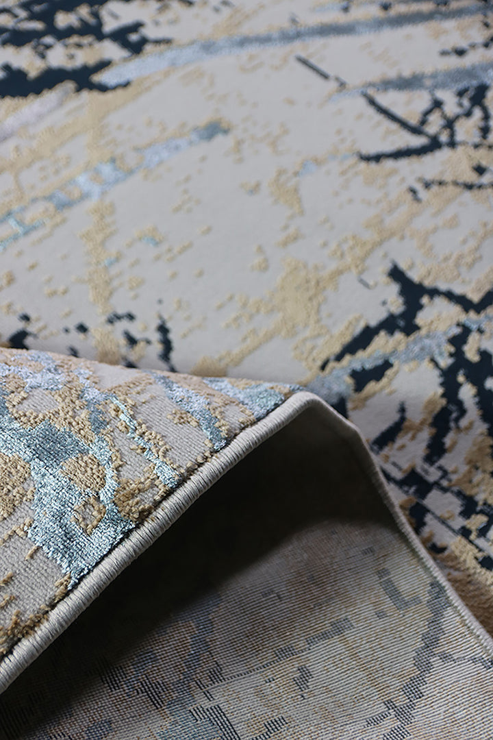 Turkish Modern <strong> Vk-Oasis</strong> Rug - Cream