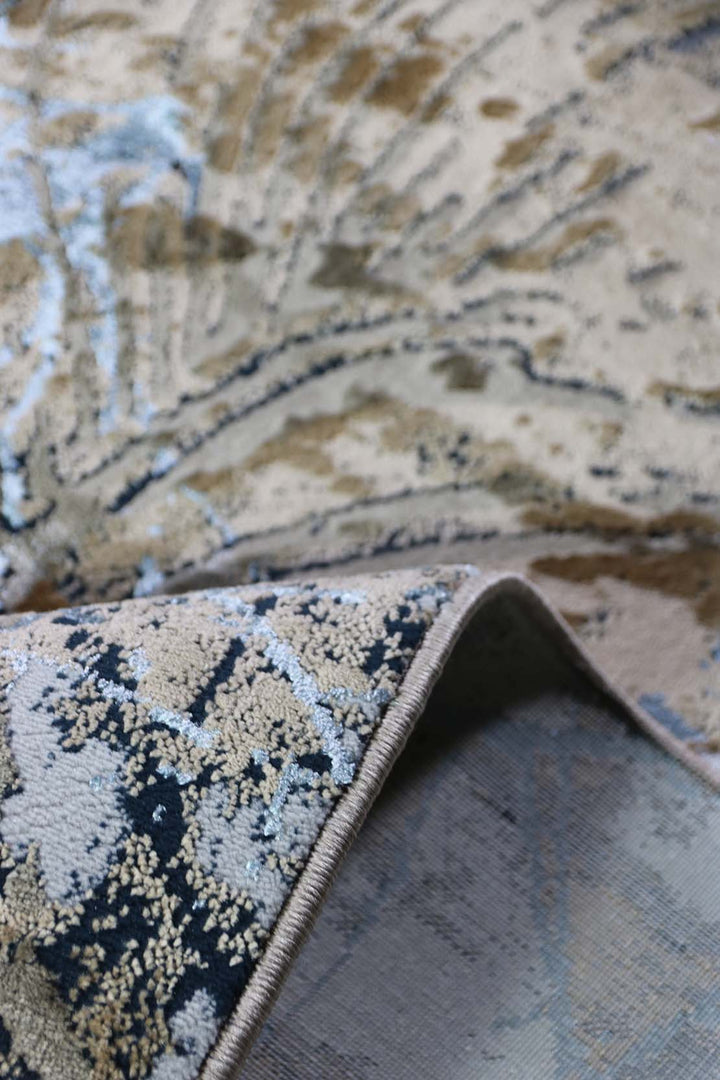 Turkish Modern <strong> Vk-Oasis</strong> Rug - Brown