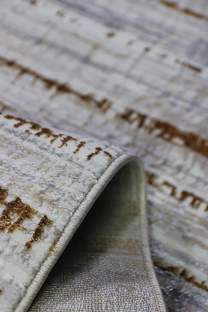 Turkish Modern Expression Rug - 4.1 x 5.6 FT - Superior Comfort, Modern Style Accent Rugs