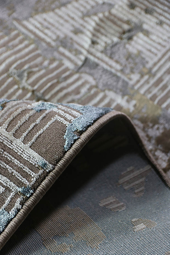 Turkish Modern <strong> Vk-Oasis</strong> Rug - Gray