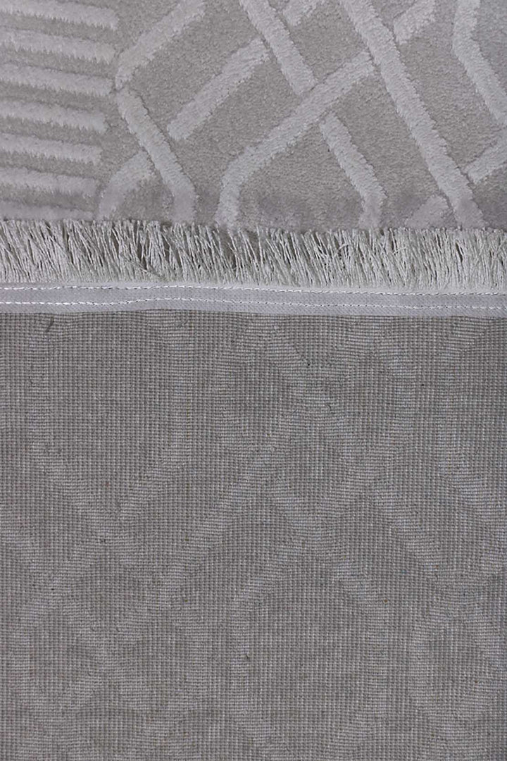 Turkish Modern Festival WD Rug - 3.3 x 8.2 FT - Gray - Luxurious Woven Masterpiece 50% Off!