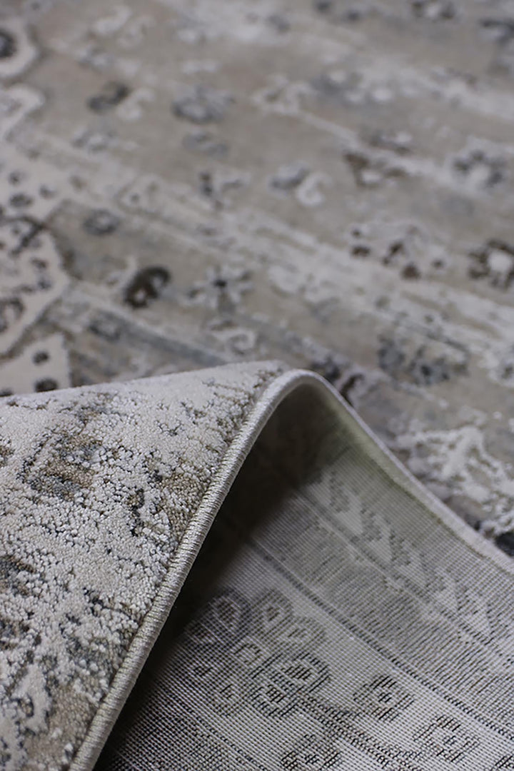 <p>Turkish Modern <strong>Elements Rug</strong>  - Gray - 4.9 x 7.8 FT</p>