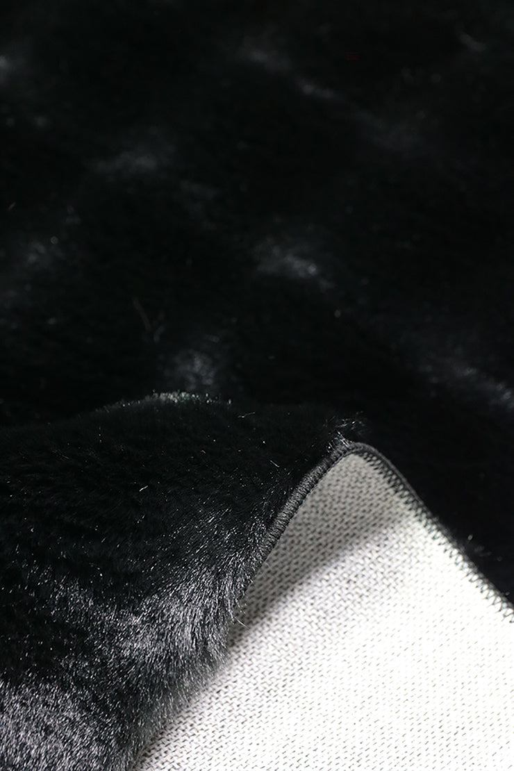 Soft Shaggy Rug for Living Room - 3.9 x 5.6 FT - Thick Plush Modern Area Carpet