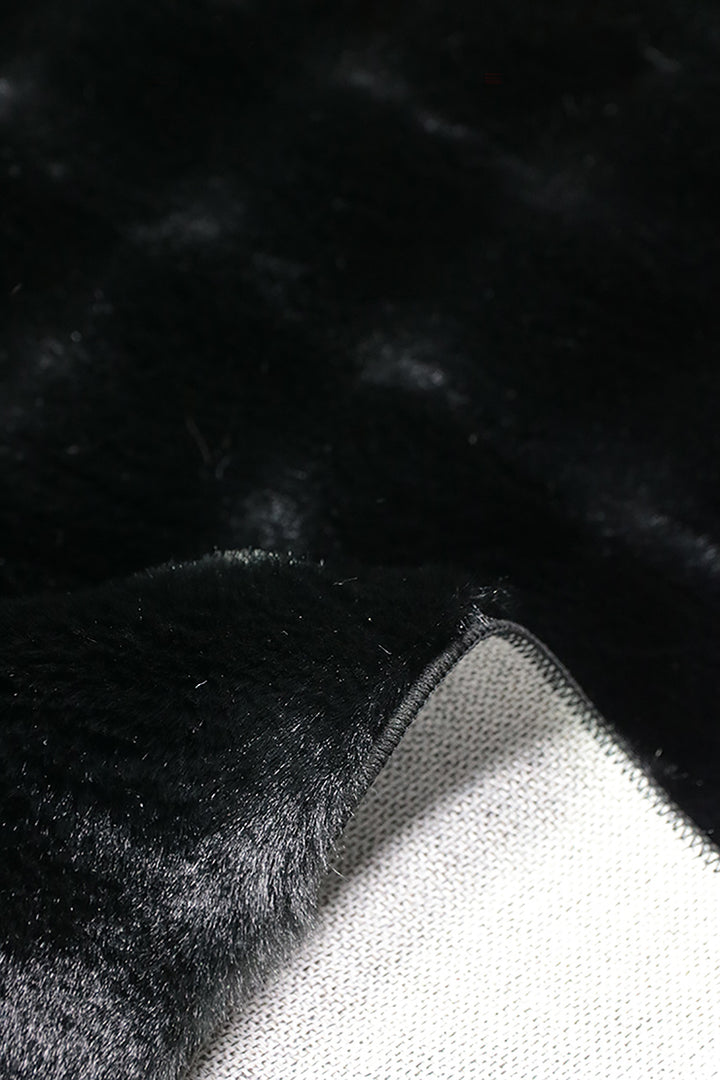 Soft Shaggy Rug for Living Room - 3.9 x 5.6 FT - Thick Plush Modern Area Carpet