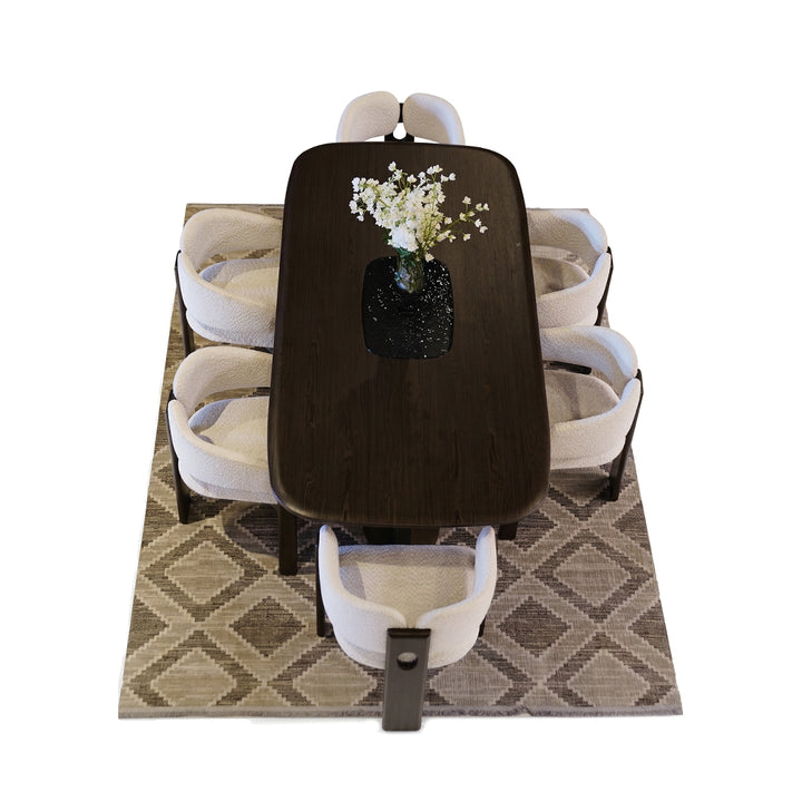 Turkish Cloud Dining ( Dining Table+ 6 chairs)