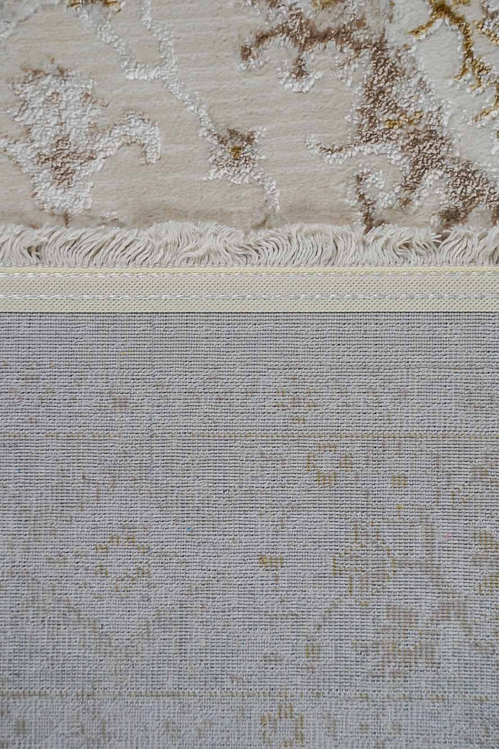 Turkish Modern Amber Rug - Cream