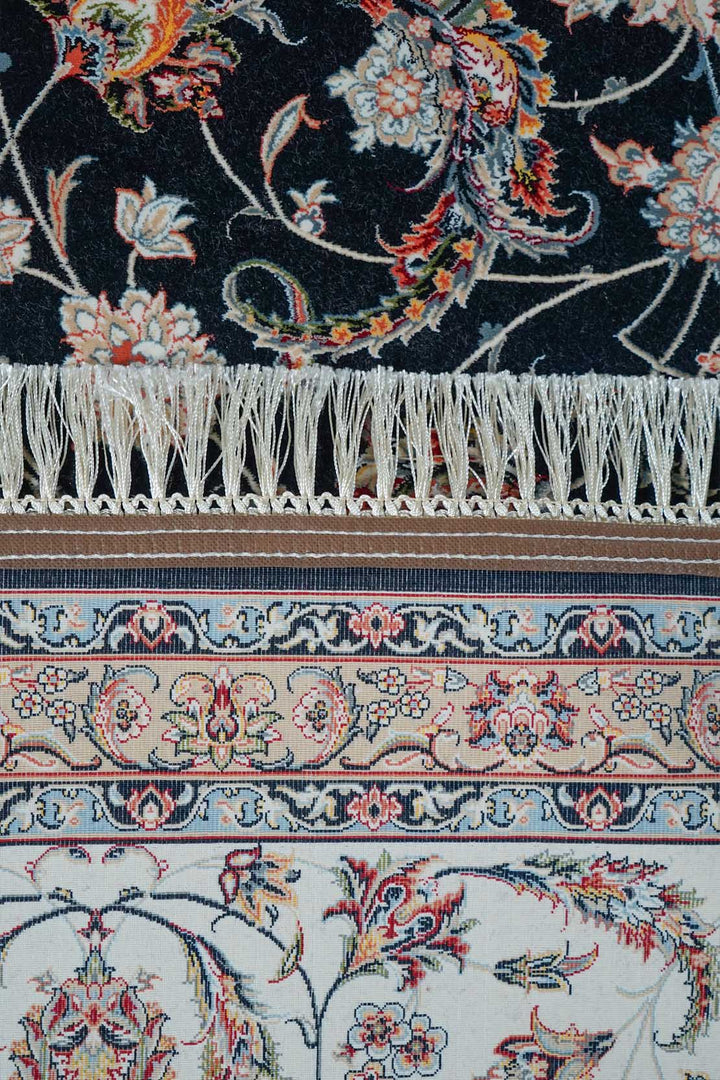Premium Authentic Persian Rug 1200 Reeds - Blue