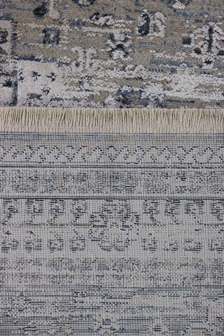 <p>Turkish Modern <strong>Elements Rug</strong>  - Blue - 3.9 x 5.9 FT</p>