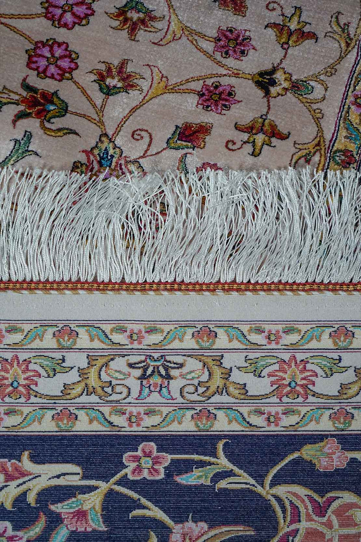 Premium Abrisham Persian Rug 1600 Reeds - Cream