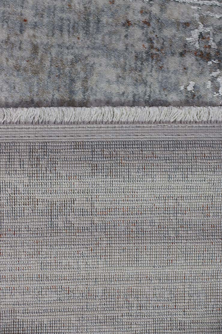 Turkish Modern Festival Viscos Rug - 3.9 x 5.9 FT - Sleek And Minimalist For Chic Interiors