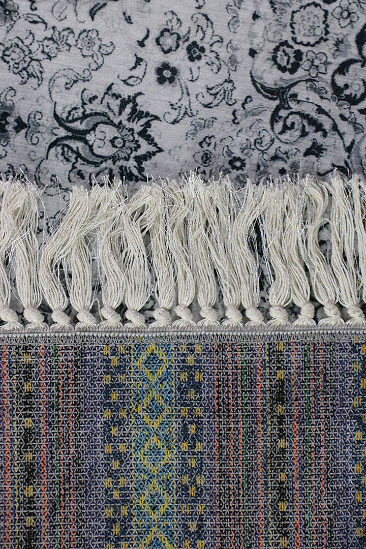 Traditional Printed Area Rug – 5 x 8.3 FT – Stylish, Durable & Anti-Slip