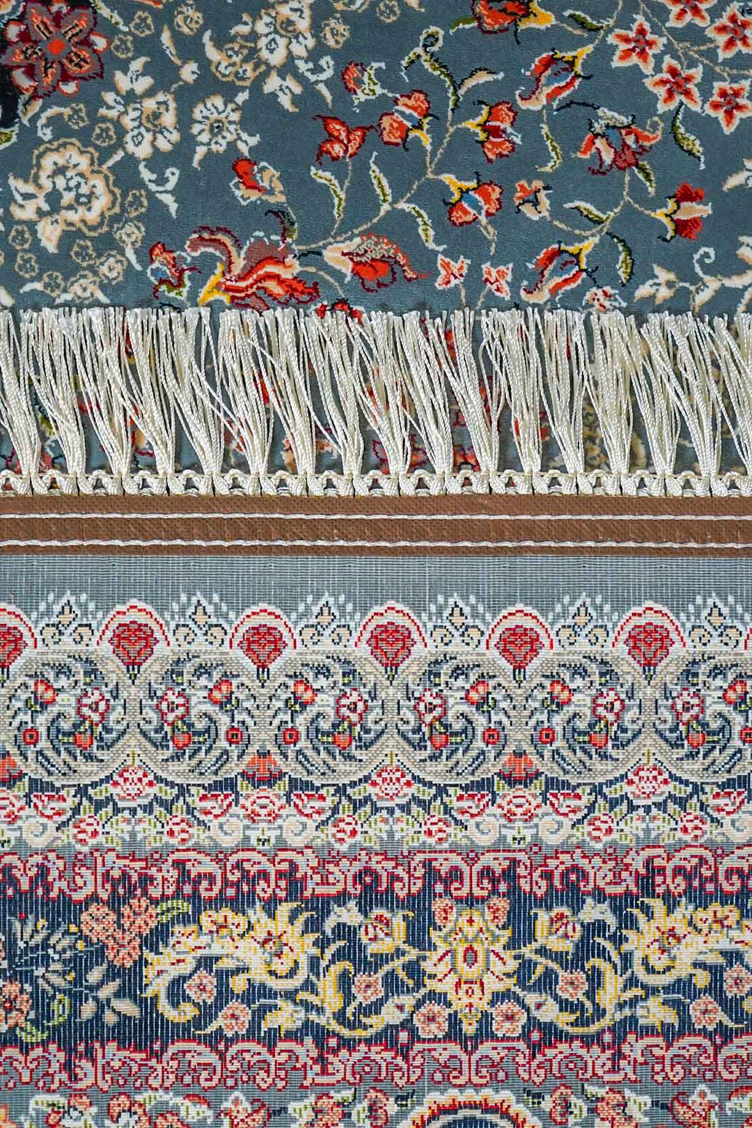 Premium Authentic Persian Rug 1200 Reeds - Gray