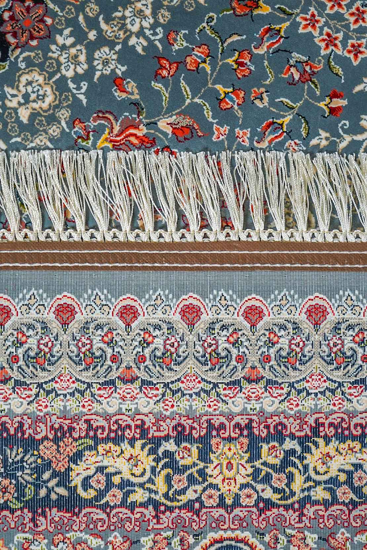 Premium Authentic Persian Rug 1200 Reeds - Gray