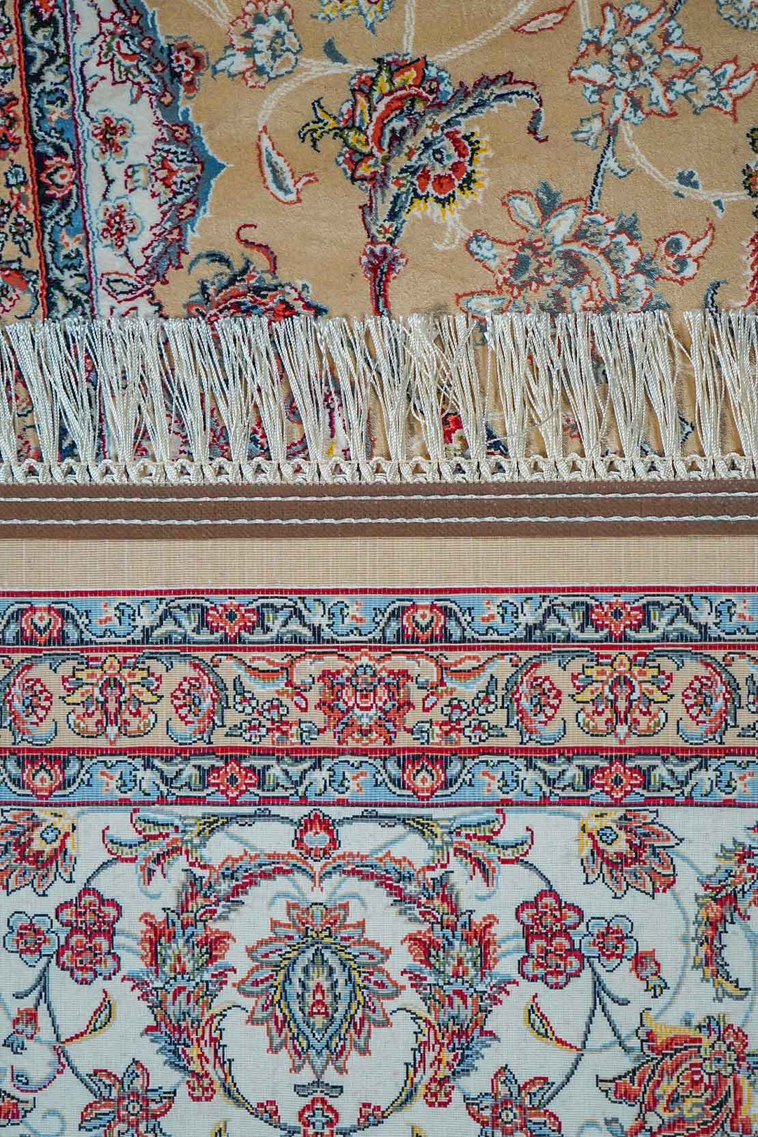 Premium Authentic Persian Rug 1200 Reeds - Beige
