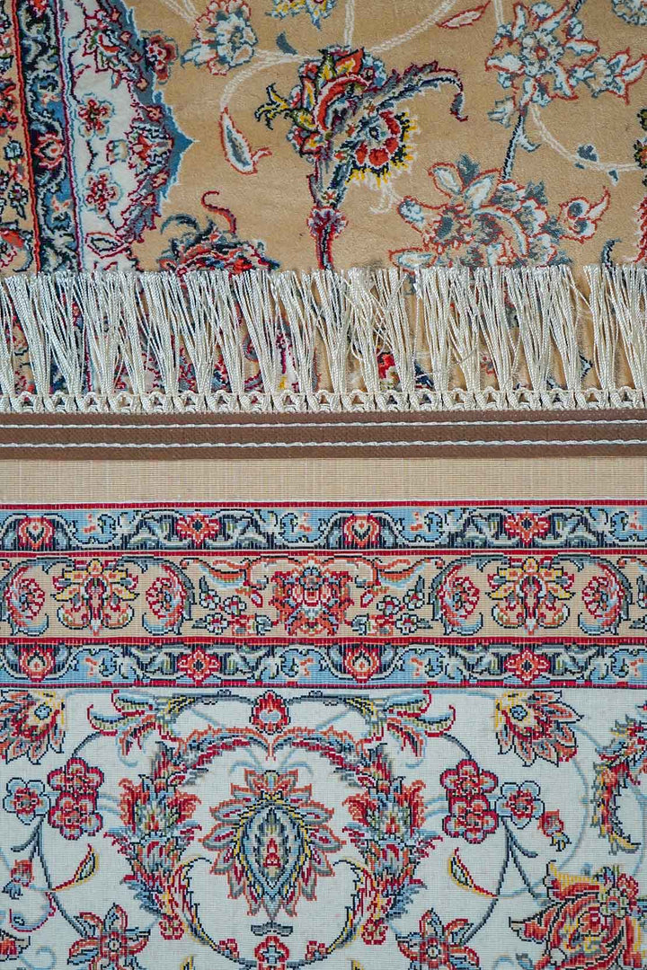 Premium Authentic Persian Rug 1200 Reeds - Beige