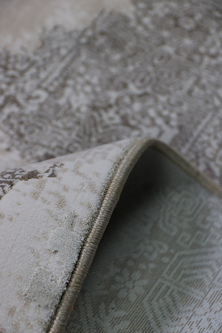 Turkish Modern Festival - 3.9 x 5.9 FT - Beige - Superior Comfort, Modern Style Accent Rugs