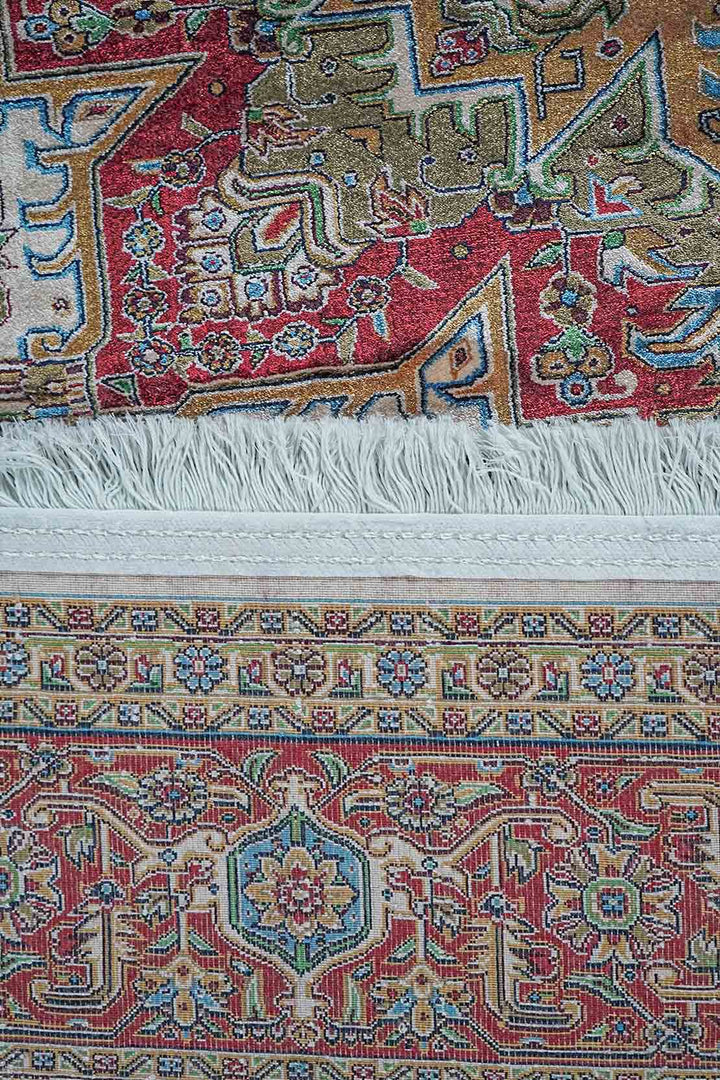 Premium Abrisham Persian Rug 1200 Reeds - Beige