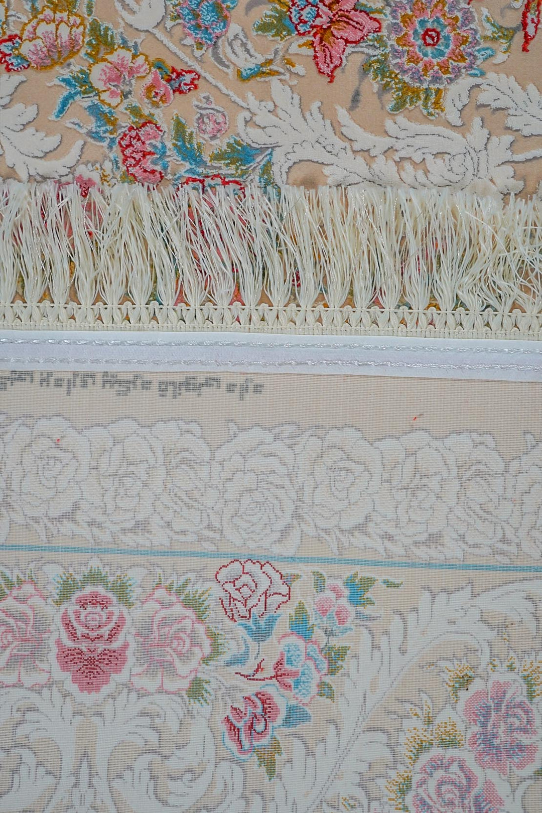 Premium Authentic Persian Rug 1200 Reeds - Cream